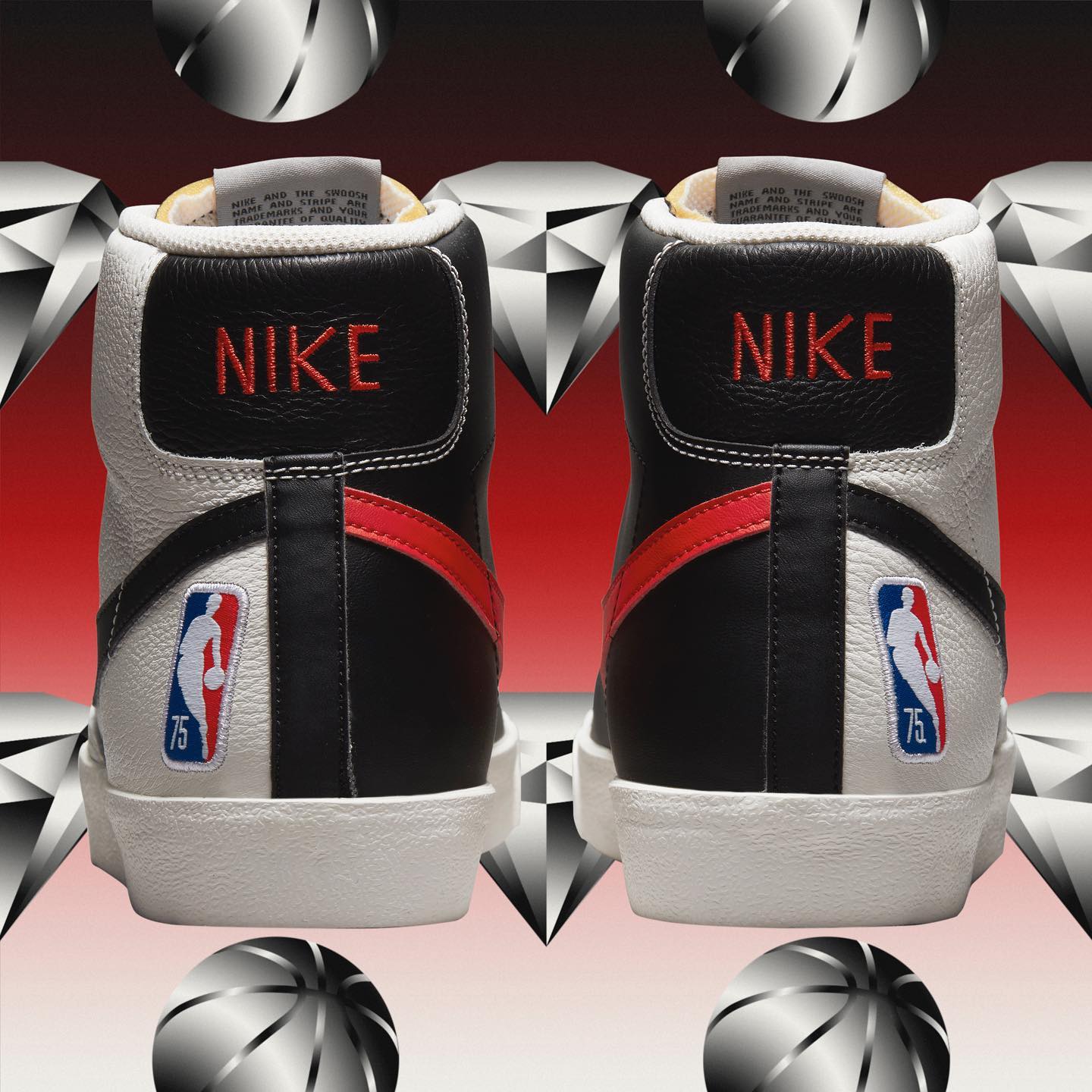 Graphic Design, Illustration, Key Art, Editorial Design for Nike, featuring Nike Blazer